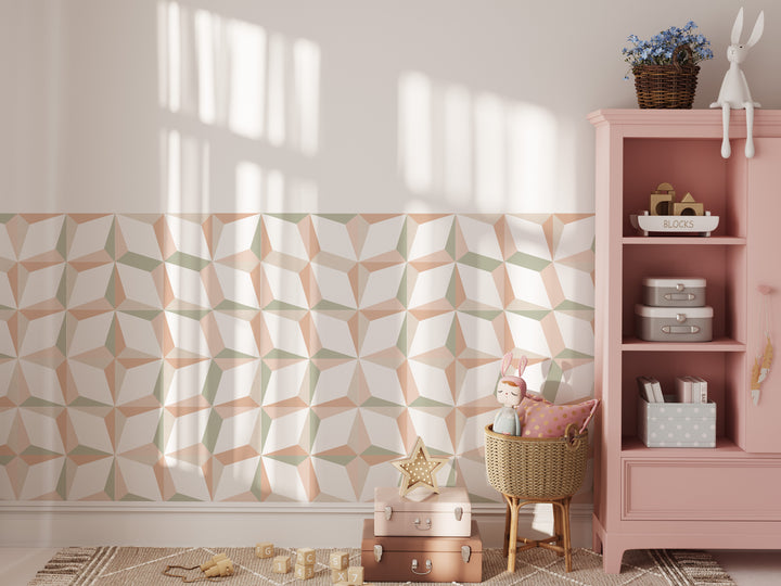 Paquete de pegatinas de vinilo con calcomanías de azulejos pastel