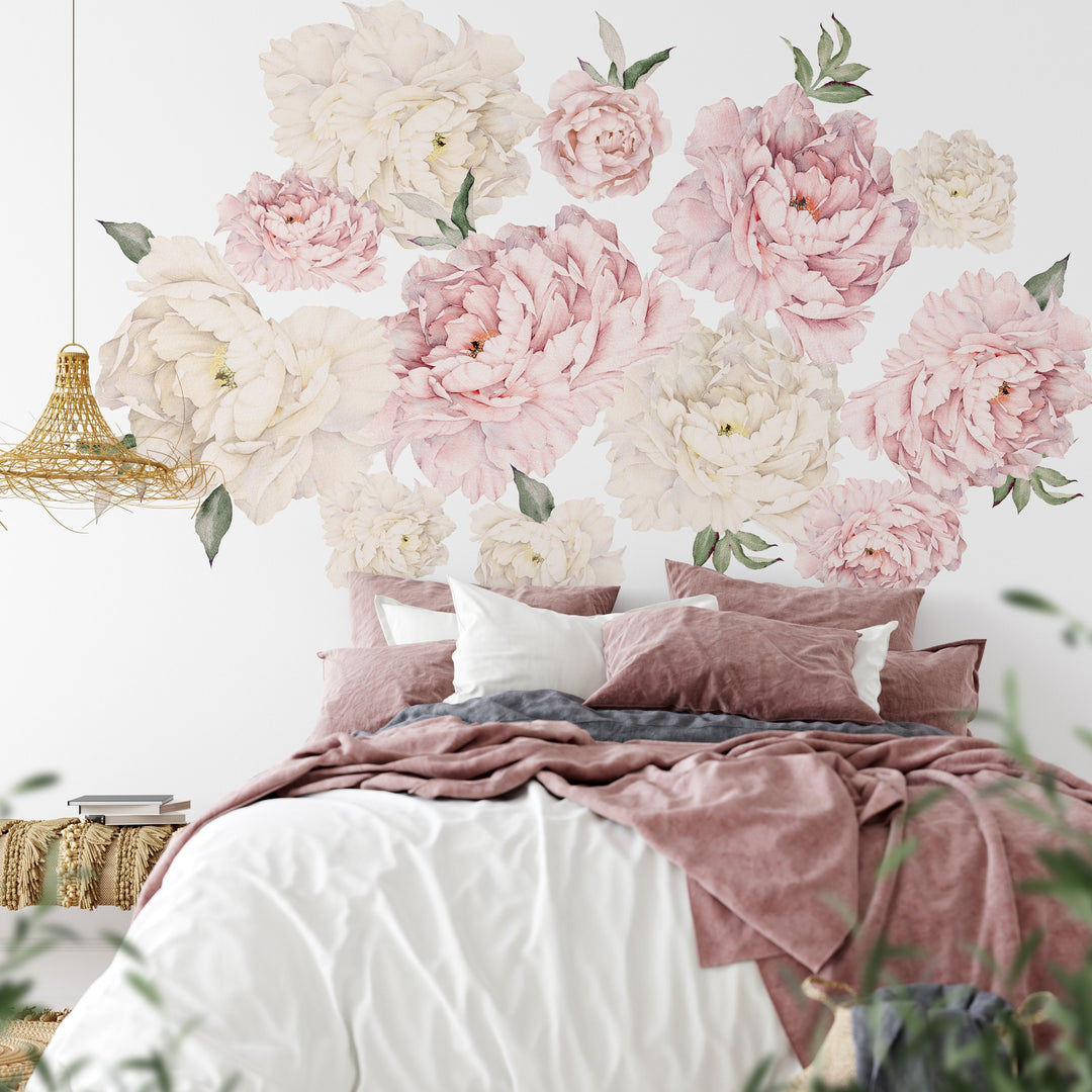 Gorgeous Peony Decal