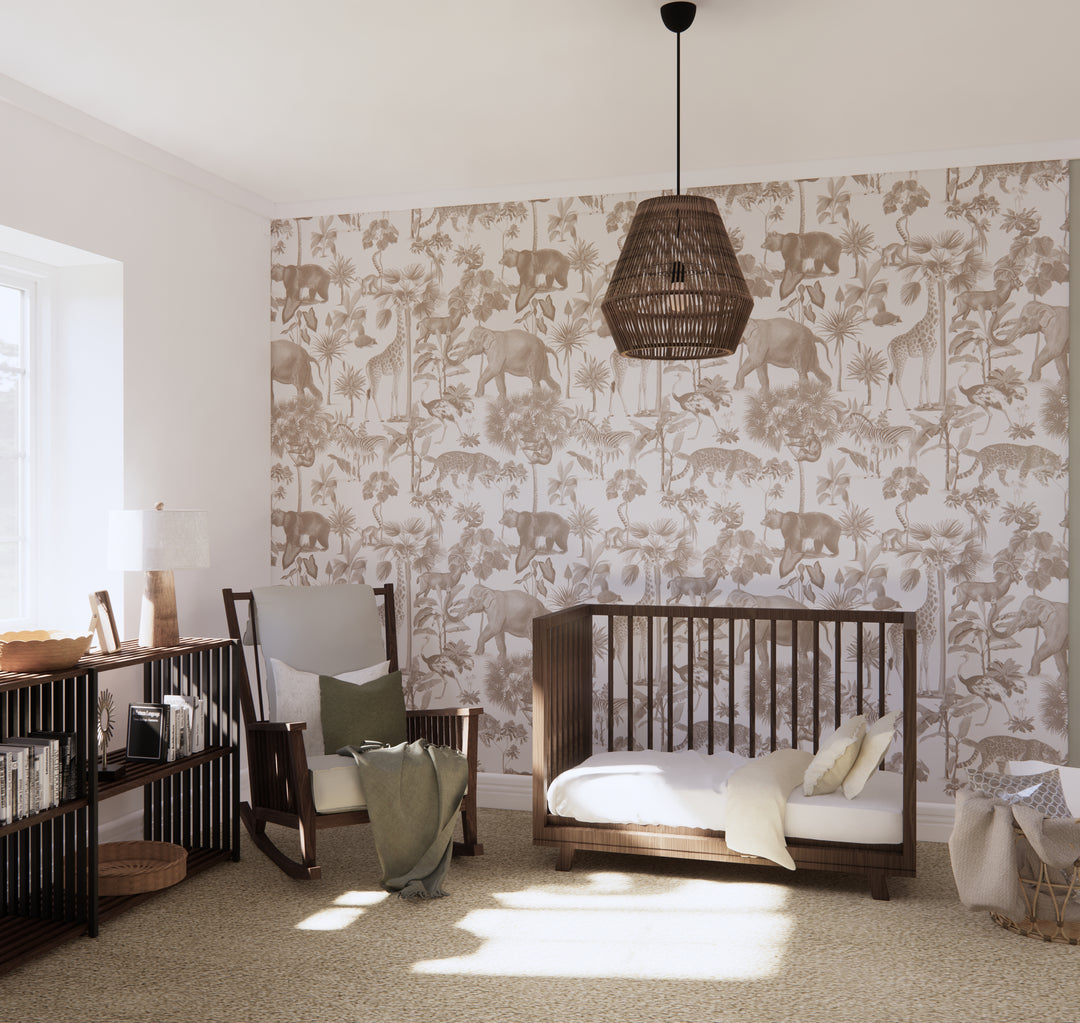 Vintage and Wild Wallpaper Mural