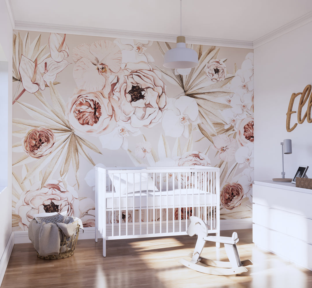 Romantic Boho Mural