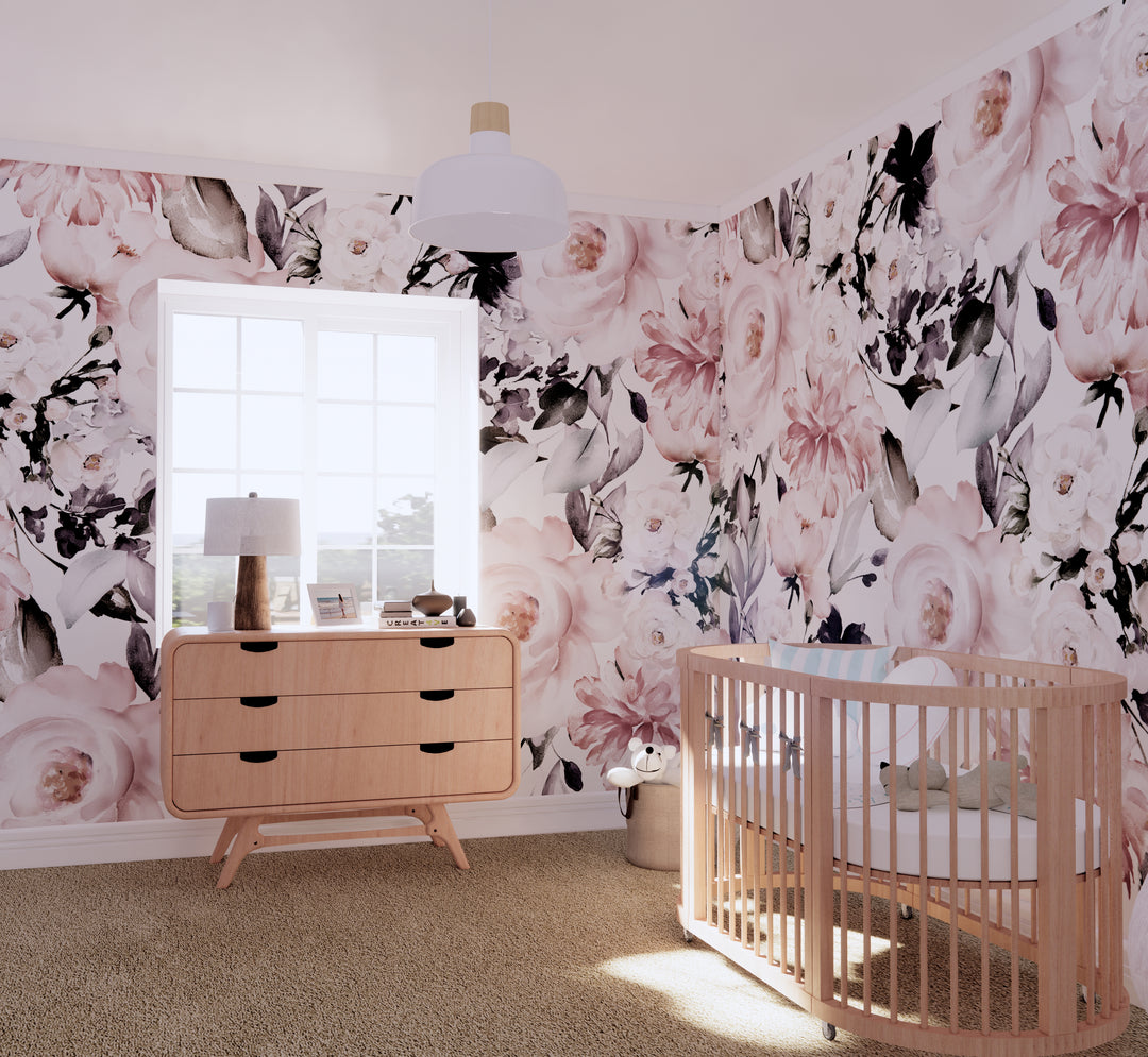 The Romantic Bouquet Wallpaper Mural