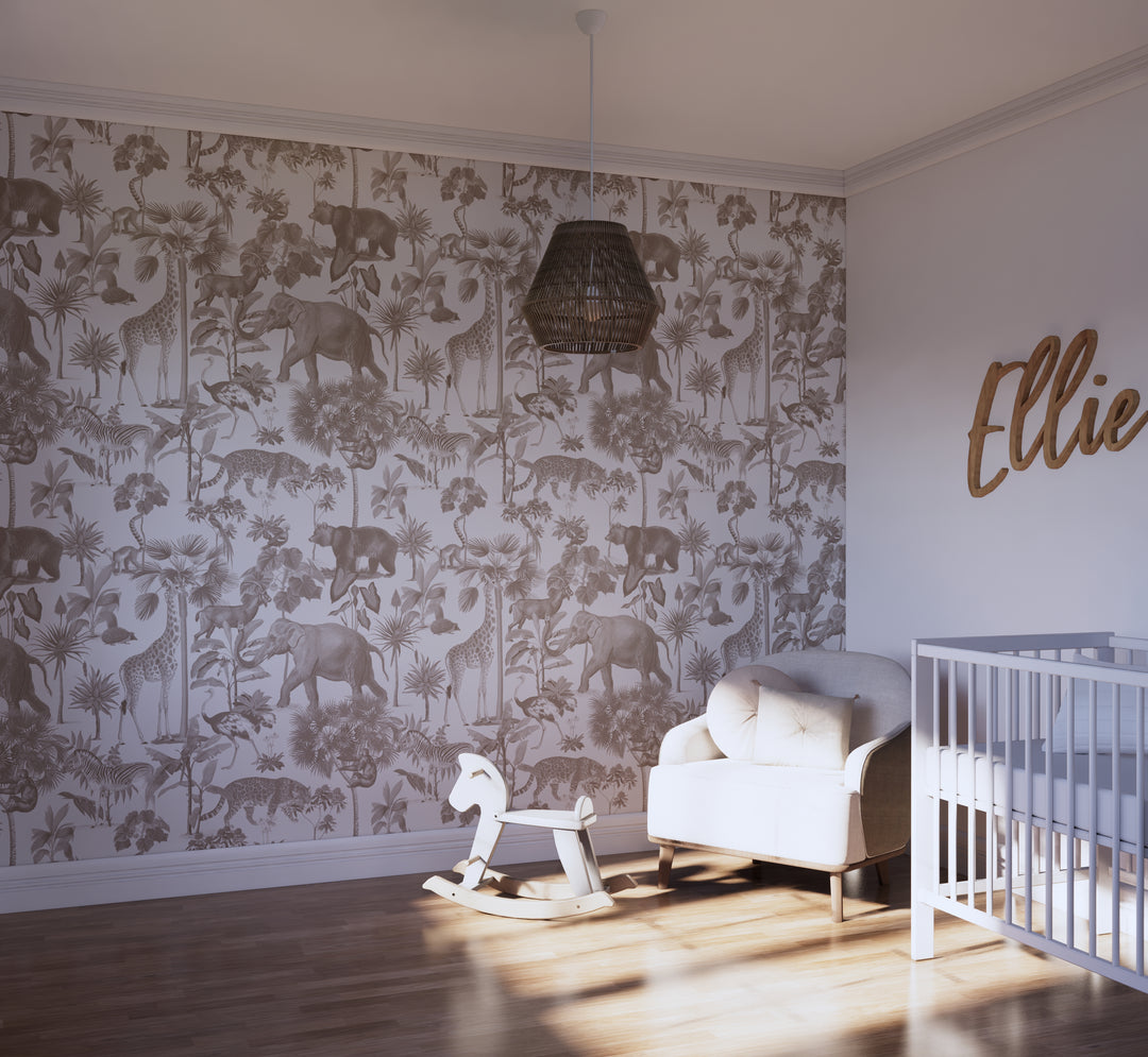 Vintage and Wild Wallpaper Mural