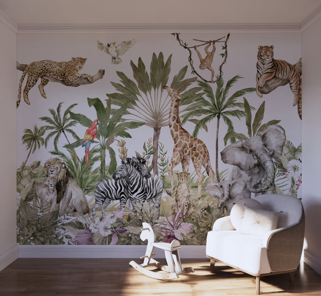 Tropical Paradise Mural