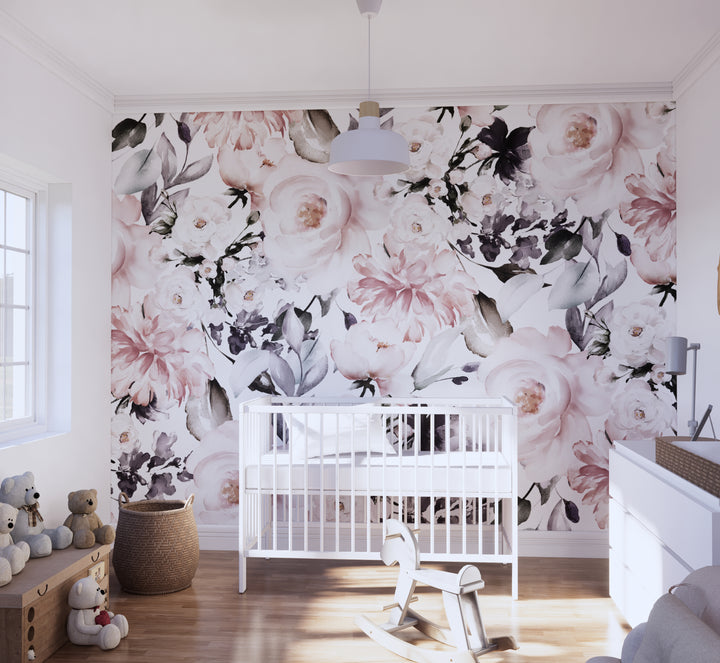 The Romantic Bouquet Wallpaper Mural