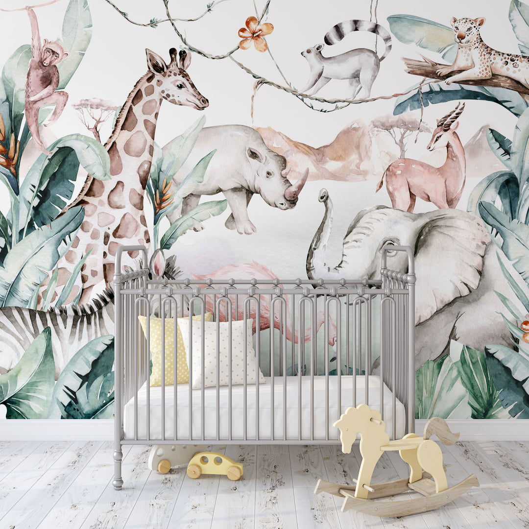 Tropical Jungle Wallpaper Mural