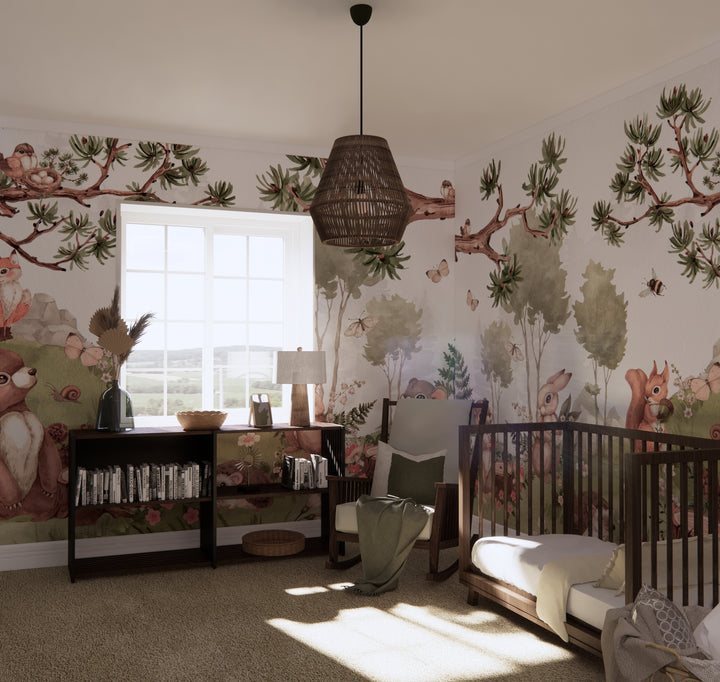 Woodland Family Mural