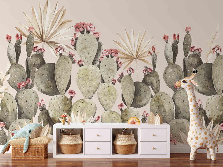 Desert Bloom Wallpaper Mural