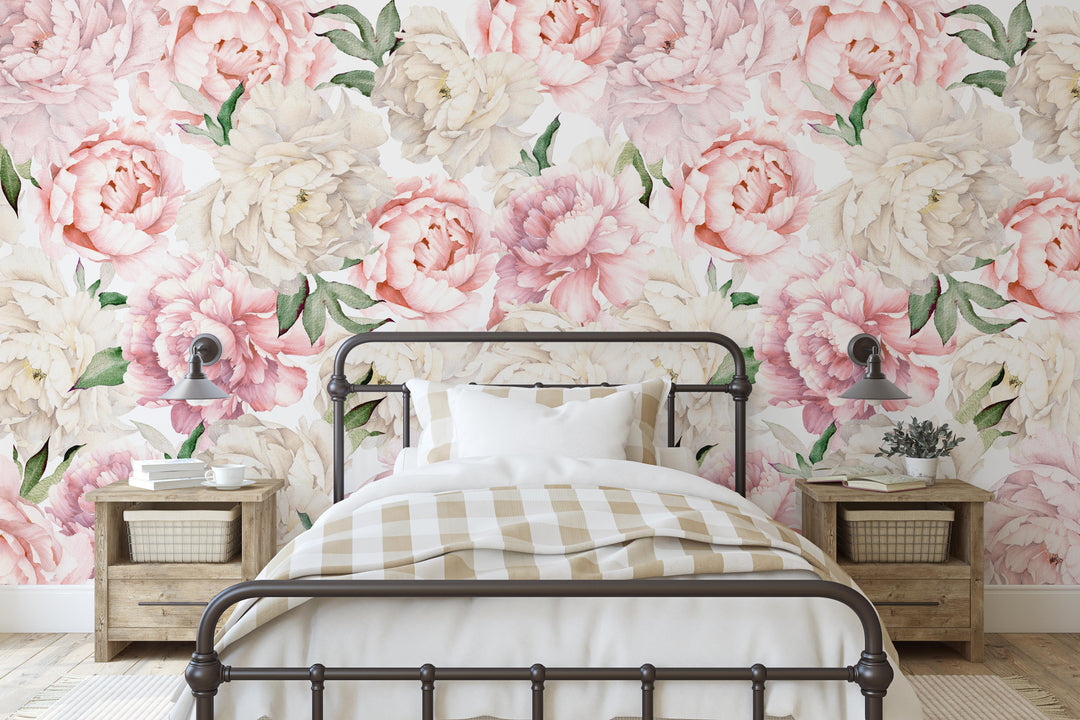 Lolita Peony Mural