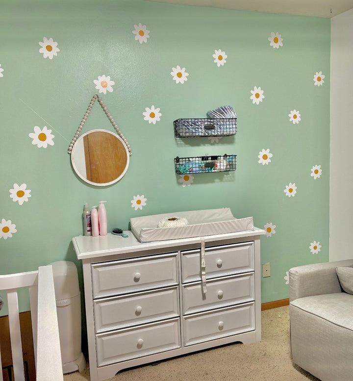 Daisy Floral Decals