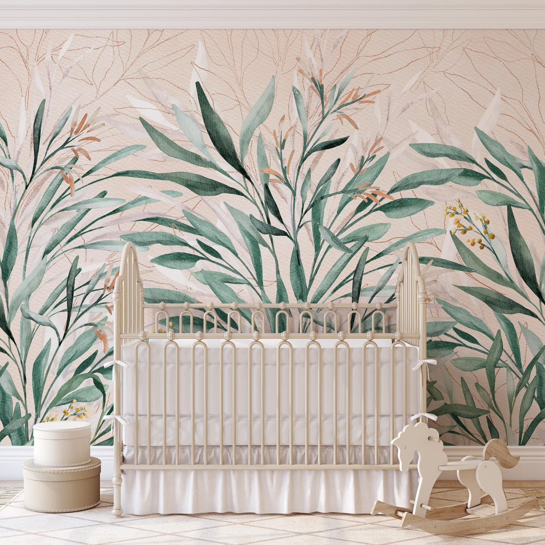 Botanical Landscape Mural