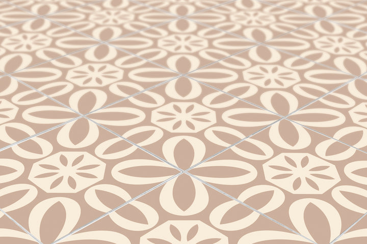 Neutral Boho Pattern Tile Decal Vinyl Stickers Pack