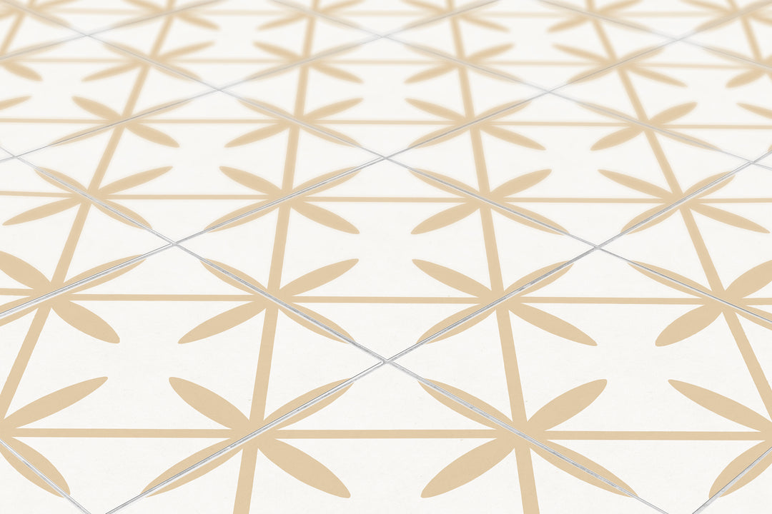 Paquete de pegatinas de vinilo con calcomanías para azulejos neutros claros