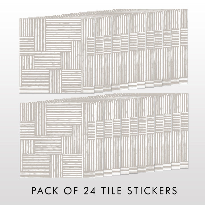 Paint Brush Seamless Pattern Tile Decal Vinyl Stickers Pack
