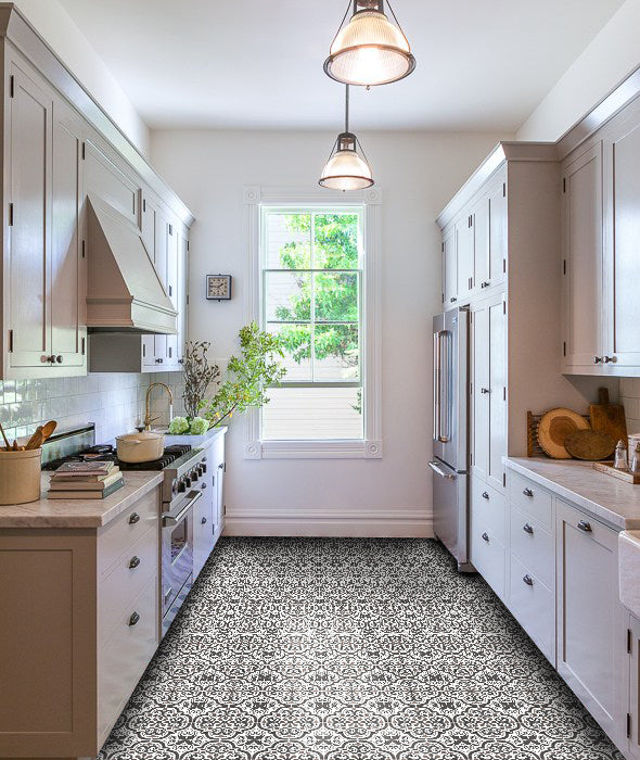 Paquete de pegatinas de vinilo para azulejos marroquíes elegantes