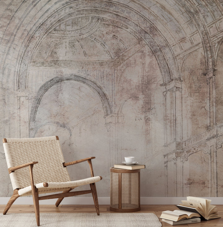 Renaissance Arches Mural