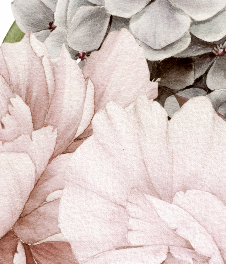 Peony Bouquet in the Forest