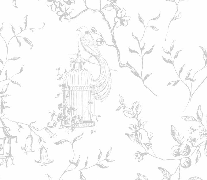 Papel pintado romántico de Toile francés