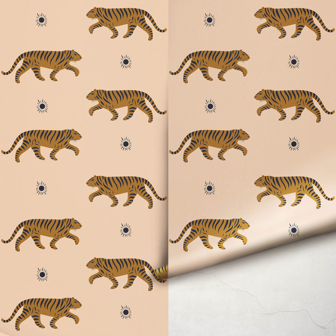Tiger Sun Wallpaper