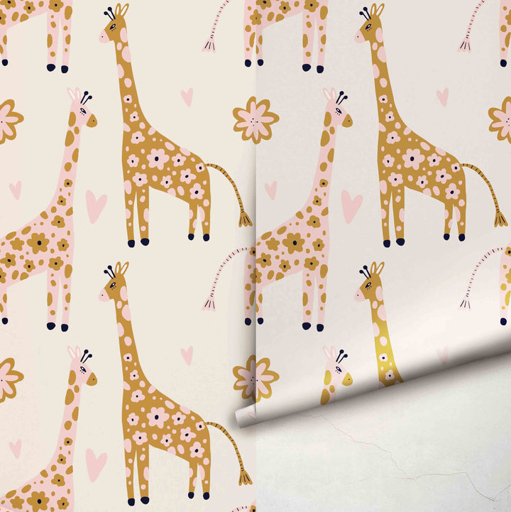 Lovely Giraffe Wallpaper