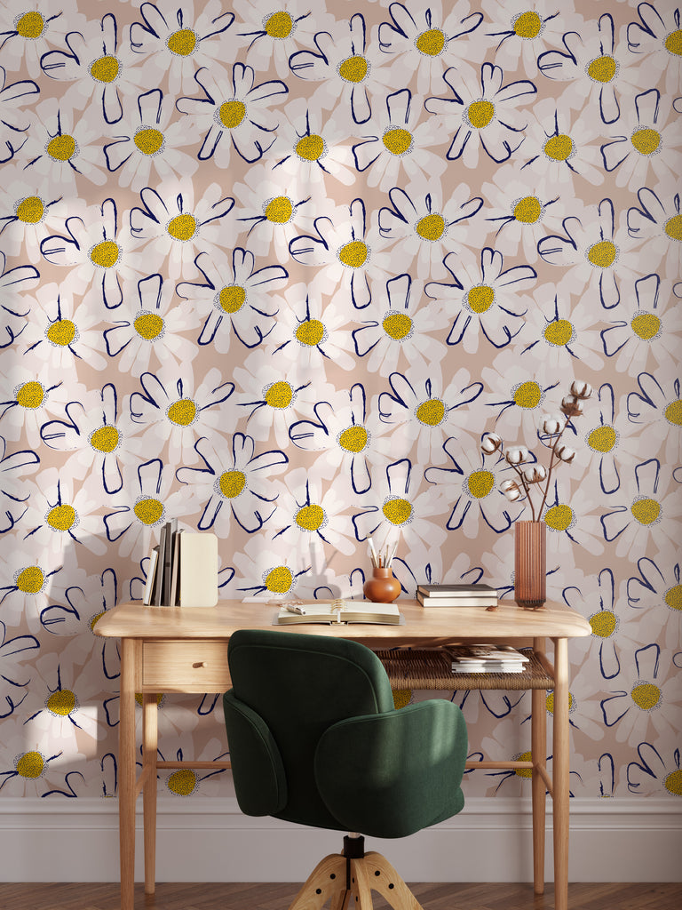 daisy wallpaper for home