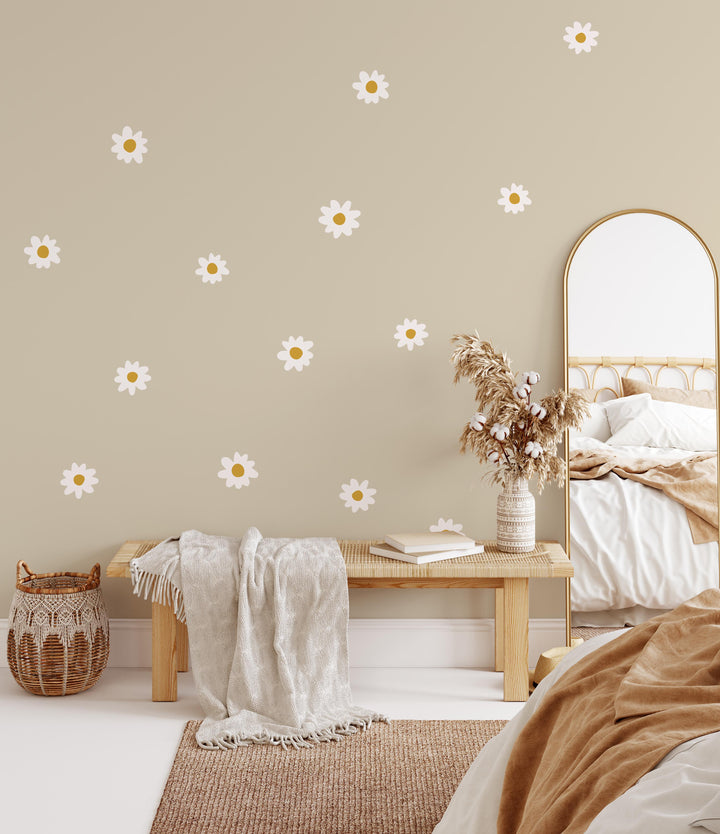 Daisy Floral Decals