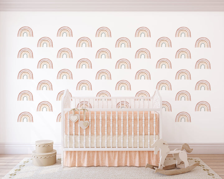 Small Decal Rainbow Sweet Neutral Boho