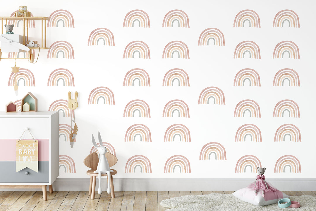 Small Decal Rainbow Sweet Neutral Boho