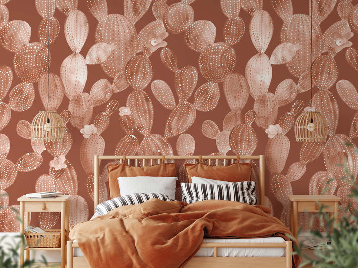 Terracotta Desert Mural