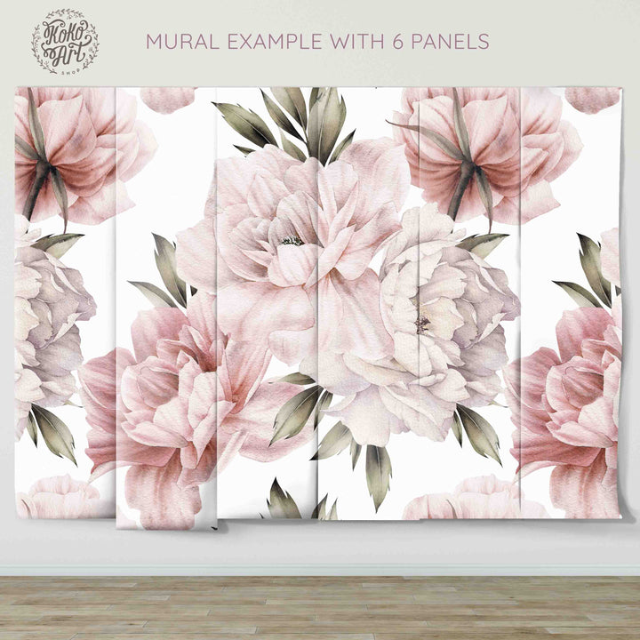 Estela Peony Wallpaper Mural