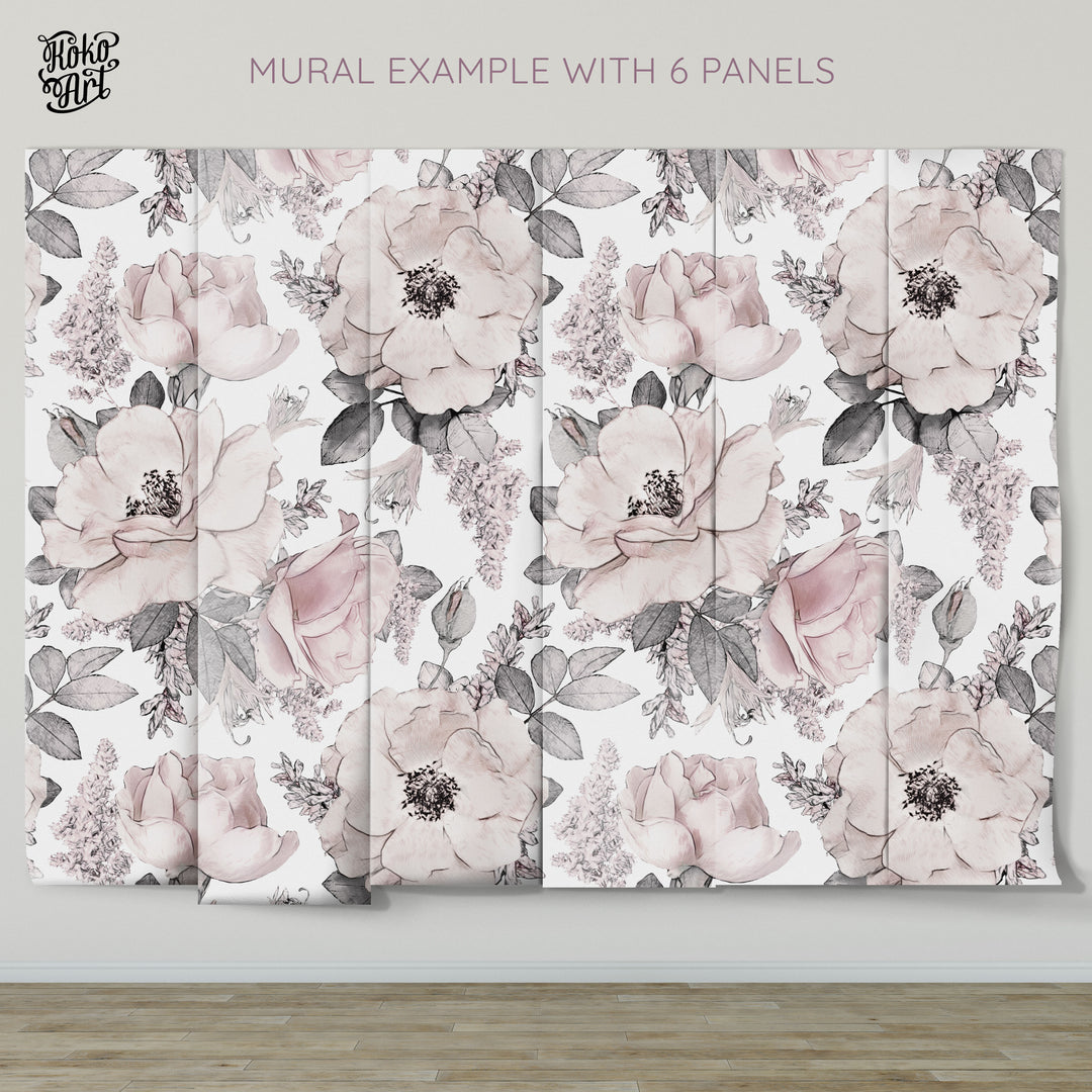 Wild Rose Mural